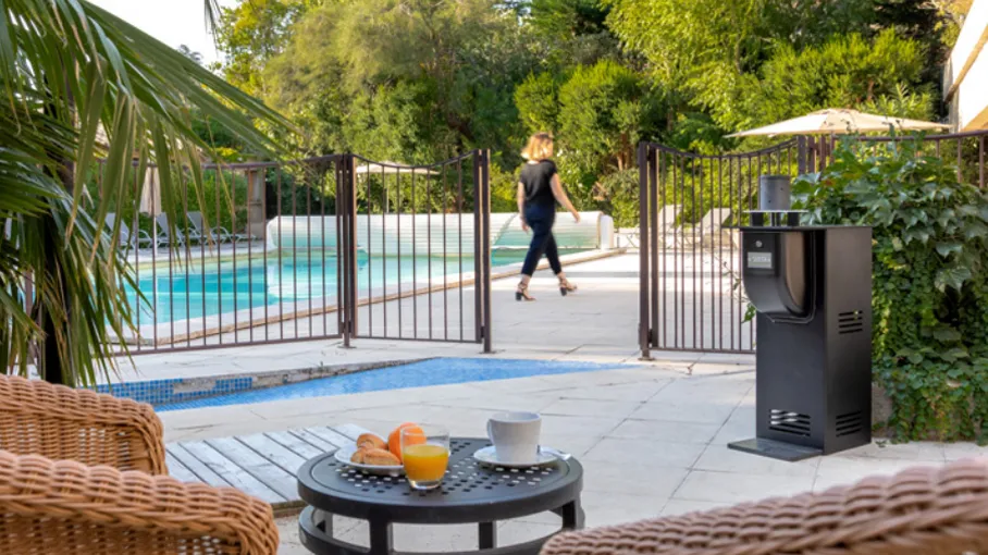 Terasă profesională protejată cu Qista